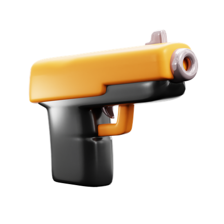 Pistola  3D Icon