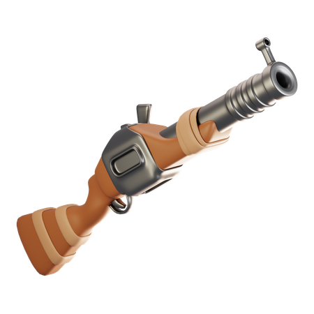 Pistola  3D Icon