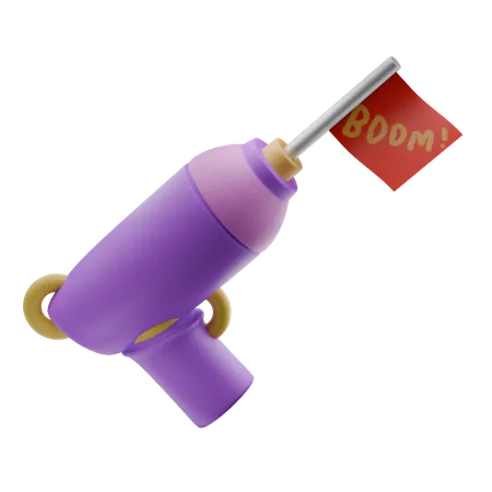 Pistola  3D Icon