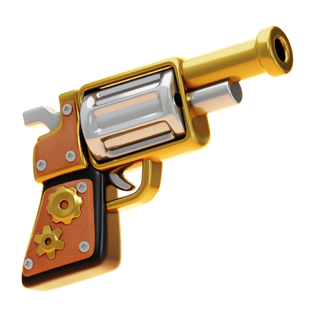 Pistola  3D Icon