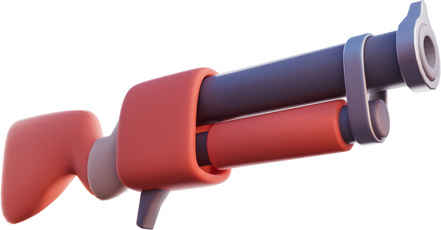 Pistola  3D Icon