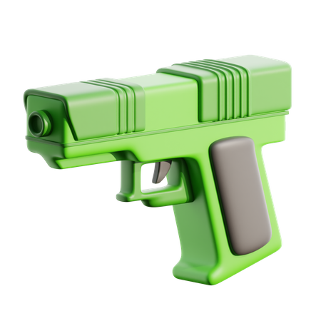 Pistola  3D Icon
