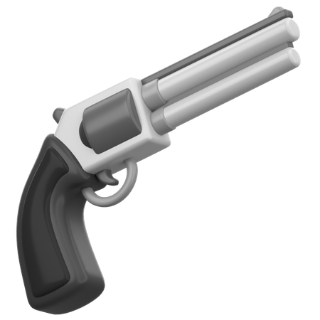 Pistola  3D Icon