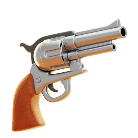 Pistola  3D Icon