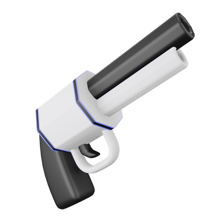 Pistola  3D Illustration