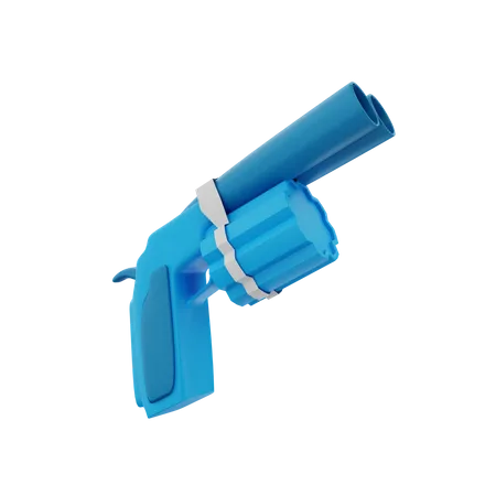 Pistola de mano  3D Icon