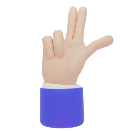 Pistola de mano  3D Icon