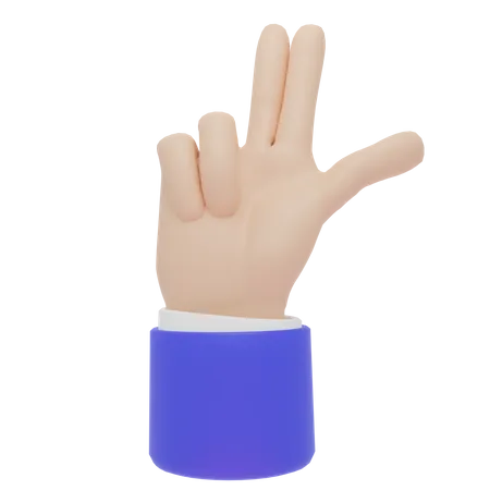 Pistola de mano  3D Icon