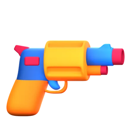 Pistola  3D Icon