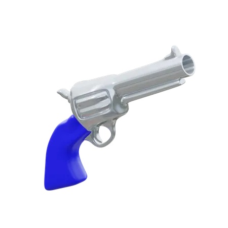 Pistola  3D Icon