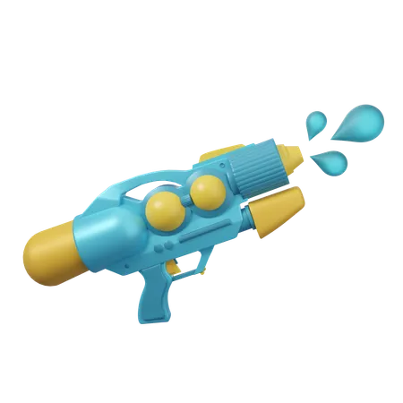 Pistola de agua  3D Icon