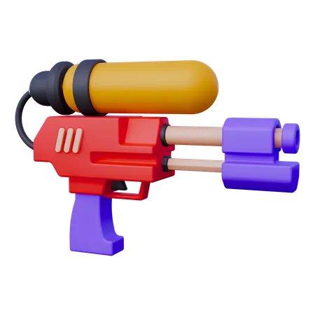 Arma De Agua  3D Icon