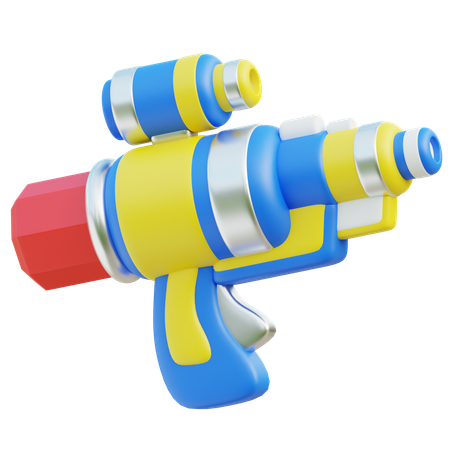 Pistola de agua  3D Icon