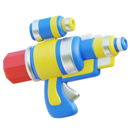 Pistola de agua  3D Icon