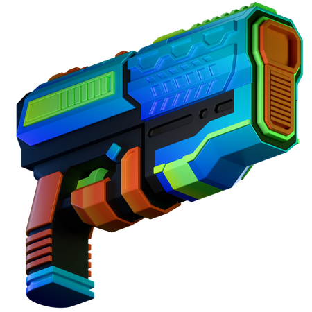 Pistola de agua  3D Icon