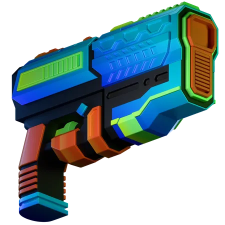 Pistola de agua  3D Icon