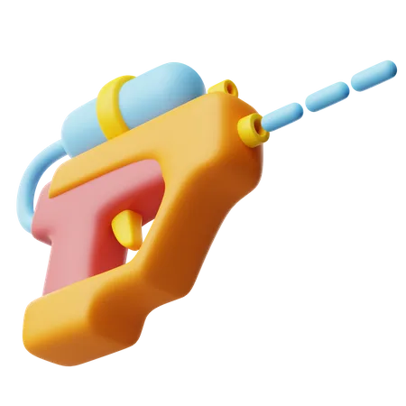 Pistola de agua  3D Icon