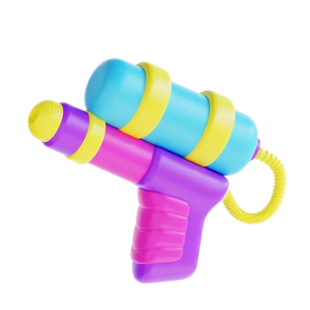 Juguete pistola de agua  3D Icon