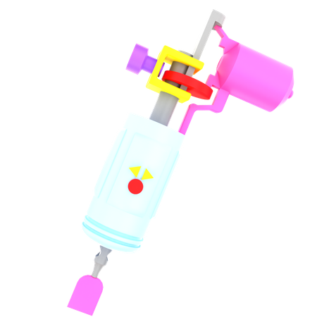 Pistola de tatuaje  3D Icon