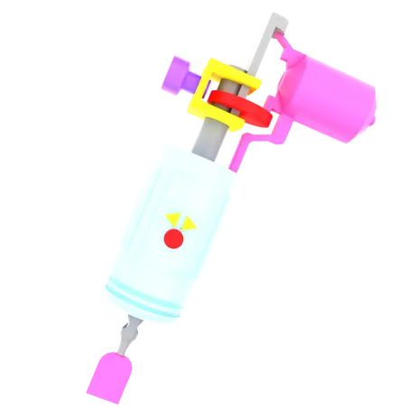 Pistola de tatuaje  3D Icon