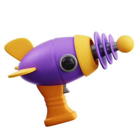 Pistola laser  3D Icon