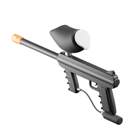 Pistola de paintball  3D Icon