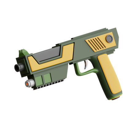 Pistola de paintball  3D Icon