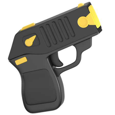 Pistola paralizante  3D Icon