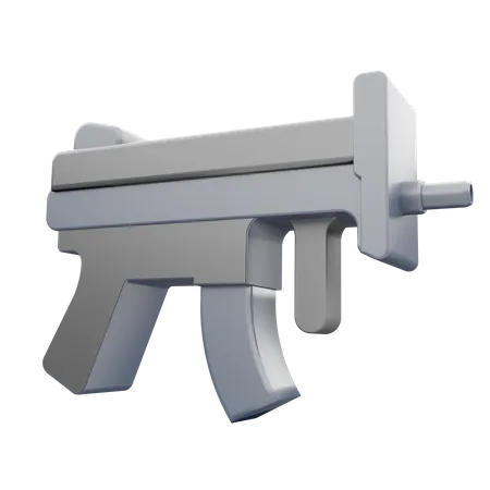 Pistola  3D Illustration