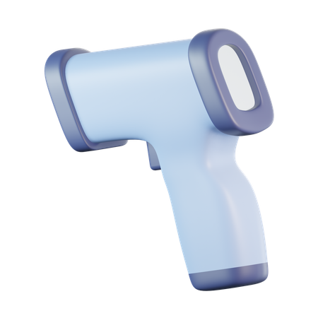 Pistola térmica  3D Icon