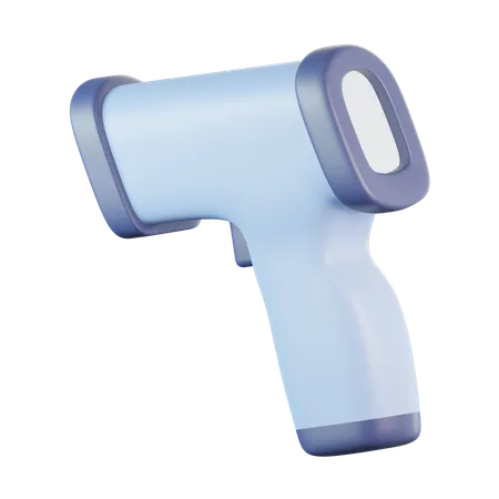 Pistola térmica  3D Icon