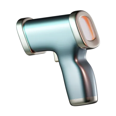 Pistola térmica  3D Icon