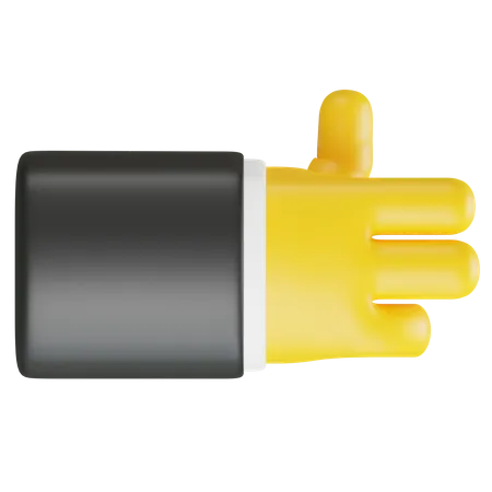 Pistole Handbewegung  3D Icon