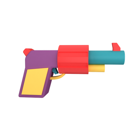 Pistolet  3D Icon