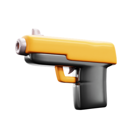 Pistolet  3D Icon