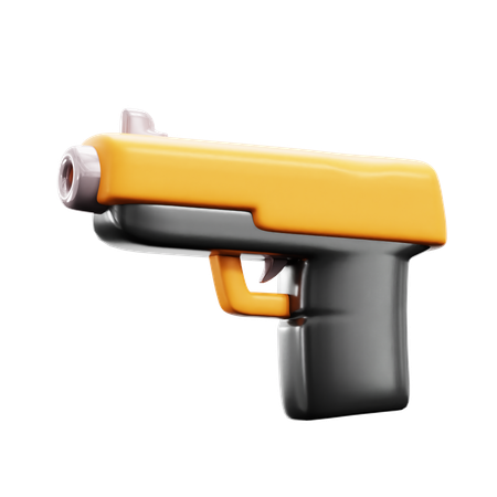 Pistolet  3D Icon