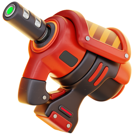 Pistolet  3D Icon