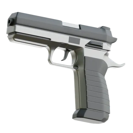 Pistolet  3D Icon