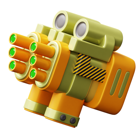 Pistolet  3D Icon