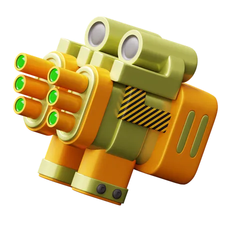 Pistolet  3D Icon