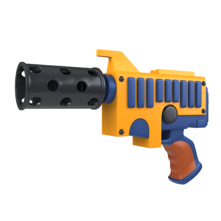 Pistolet  3D Icon