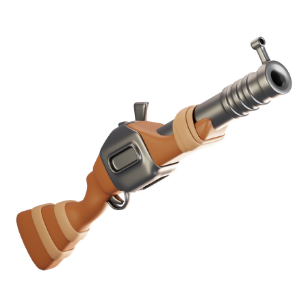 Pistolet  3D Icon