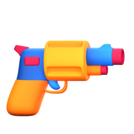 Pistolet  3D Icon