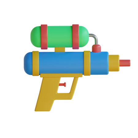 Pistolet à eau  3D Icon