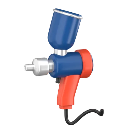 Pistolet à peinture  3D Icon