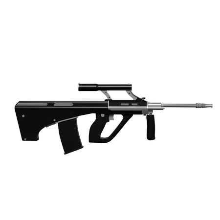 Pistolet à tir  3D Icon