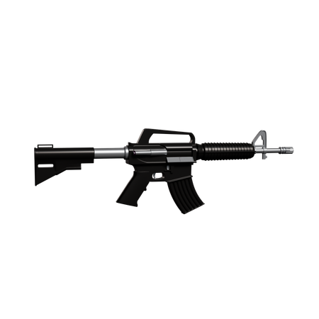 Pistolet à tir  3D Icon