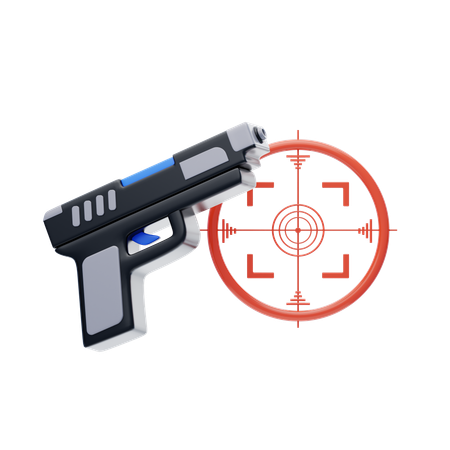 Pistolet airsoft  3D Icon