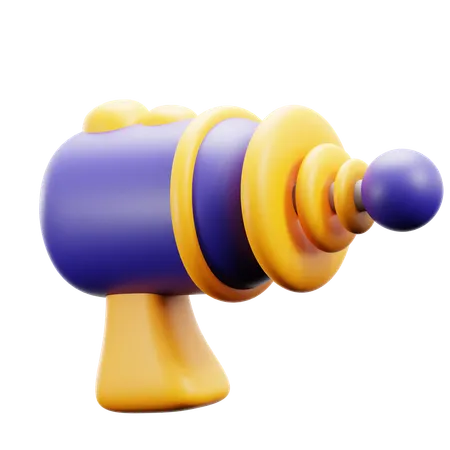 Pistolet extraterrestre  3D Icon