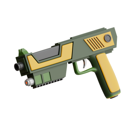 Pistolet de paintball  3D Icon